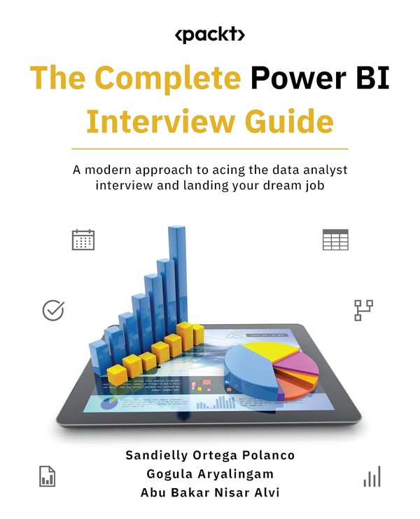 Portada de The Complete Power BI Interview Guide (Packt)